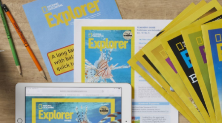 Explorer Magazine: engaging reading with National Geographic